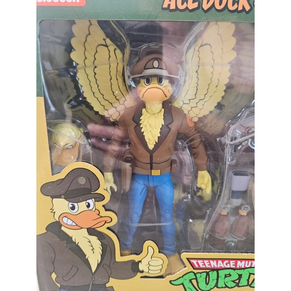 NECA TMNT Ace Duck and Mutagen Man Action Figure 2-Pack Nickelodeon New